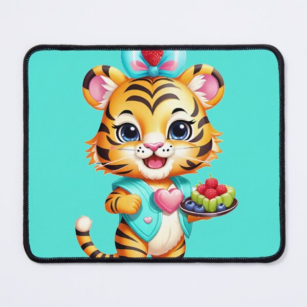 Item preview, baby Tiger holding Ice cream designed and sold by Chantel Fourie.