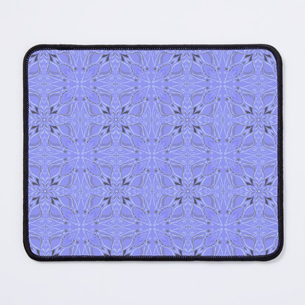 Item preview, Blue floral pattern designed and sold by Flowersonstuff.