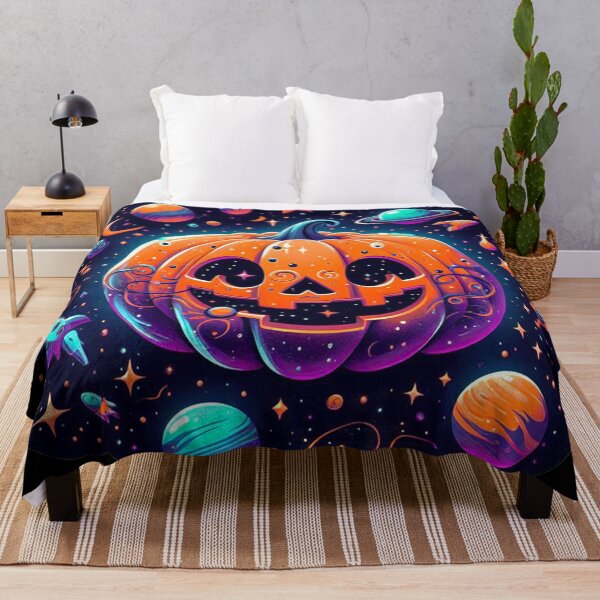 Item preview, Cosmic Halloween Pumpkin designed and sold by Echonn.
