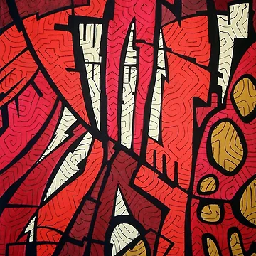 Aperçu de l'œuvre Métropolis - Rouges de Art Nuvò