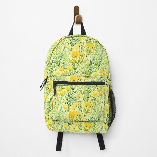 Item preview, Cottagecore Botanical Floral Herbs Plants Yellow Pressed Flowers designed and sold by fluffstuffgifts.
