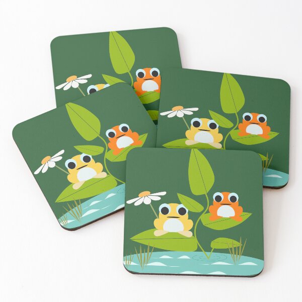 Item preview, Happy Frogs designed and sold by mirimo.
