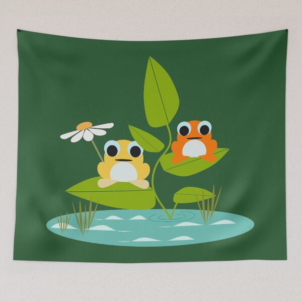 Item preview, Happy Frogs designed and sold by mirimo.