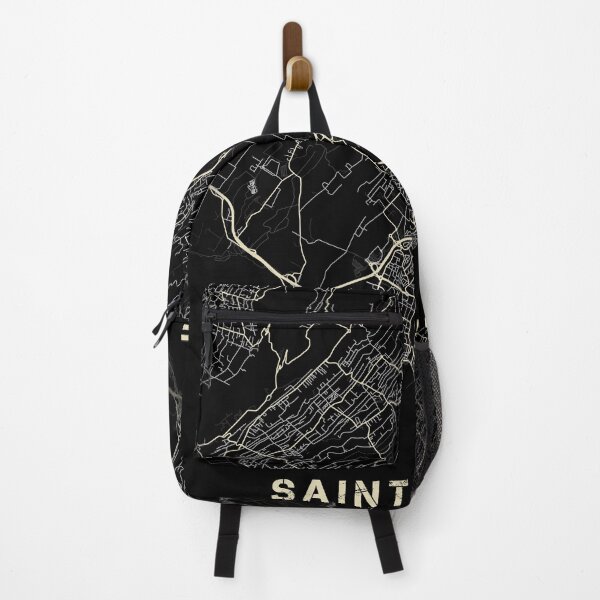 Item preview, Map of Saint-Pierre Black and white designed and sold by Jerhus.