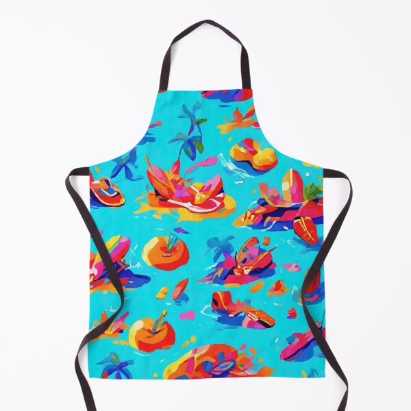 Item preview, Tropical Fiesta: Vibrant Beach and Palm Print designed and sold by MadebyTommy.