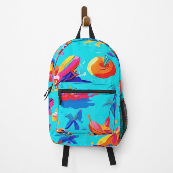 Item preview, Tropical Fiesta: Vibrant Beach and Palm Print designed and sold by MadebyTommy.