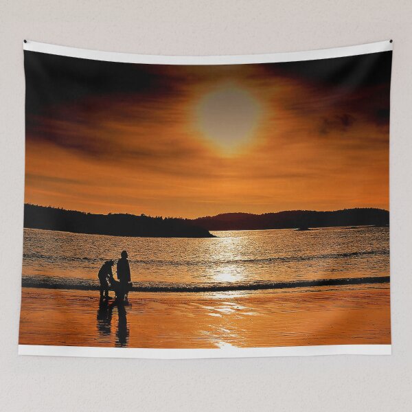 Item preview, Sunset Long Beach Tofino Vancouver Island Canada designed and sold by AndyEvansPhotos.