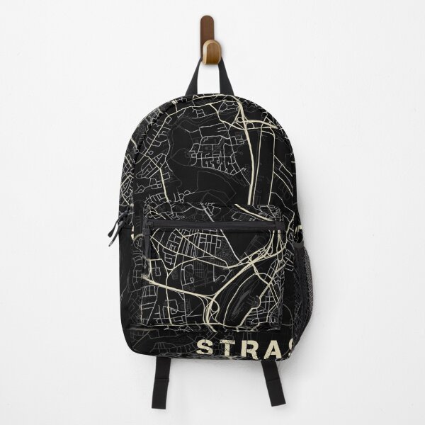 Item preview, Map of Strasbourg Black and white designed and sold by Jerhus.