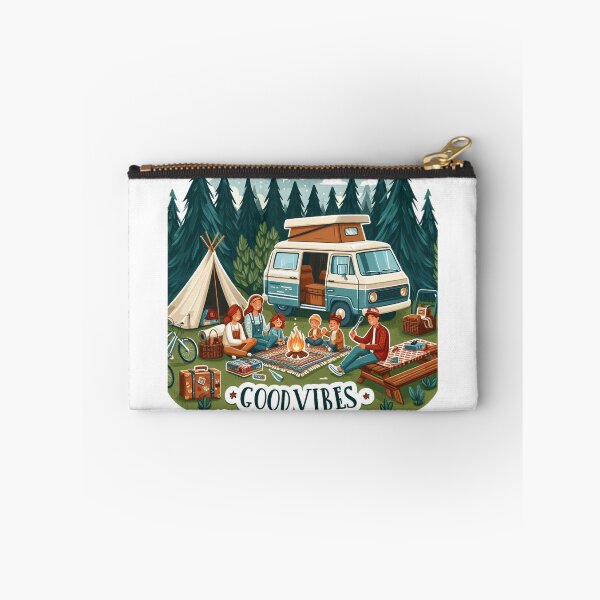 Item preview, Family camping with good vibes  designed and sold by Coollzone.