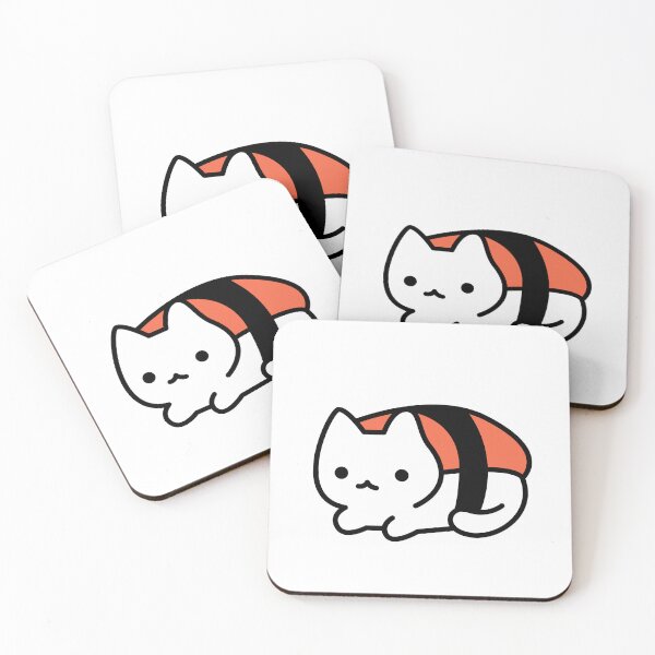 Item preview, Cute Sushi Cat designed and sold by PowesomePets.