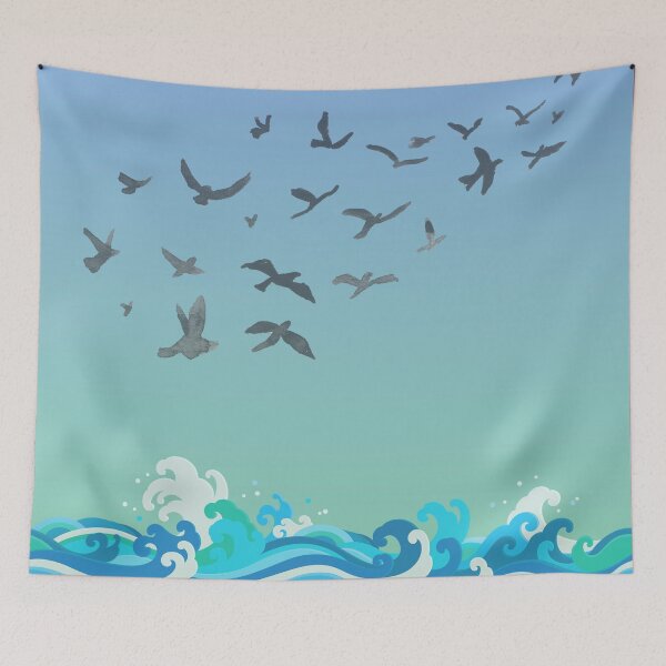 Item preview, Calm waves designed and sold by GettyFromBetty.