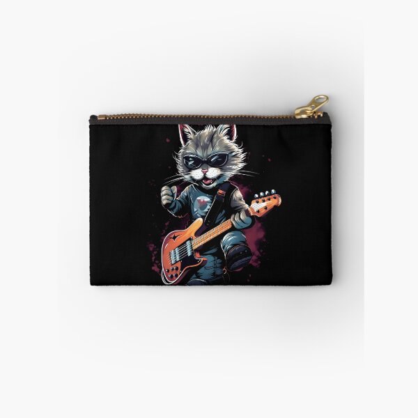 Item preview, Cat rock music guitarist designed and sold by DerSenat.