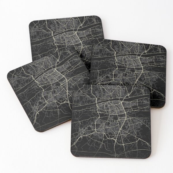 Item preview, Black and white Tours Map designed and sold by Jerhus.