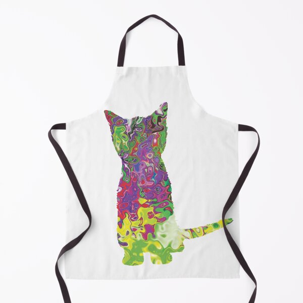 Artikelvorschau, Wunderschönes Regenbogen-Lady-Marmorkatzen-Silhouetten-Design entworfen und verkauft von TerScott.