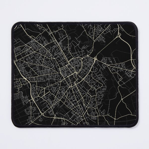 Item preview, Map of Troyes Black and white designed and sold by Jerhus.