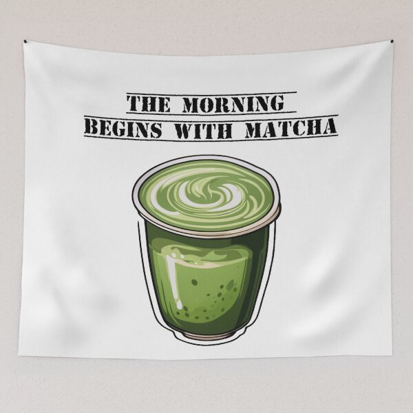 Item preview, The morning begins with matcha designed and sold by XQGa.