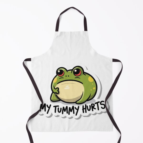 Item preview, My Tummy Hurts Frog designed and sold by Krieghorn.