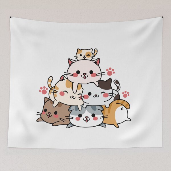 Item preview, Cartoon cat  designed and sold by ShopMaxiDesigns.