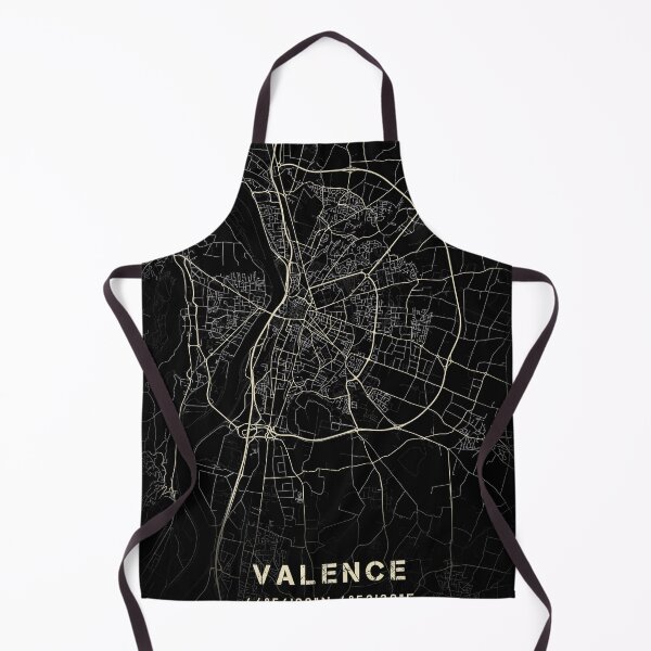 Item preview, Mapa de Valencia en blanco y negro designed and sold by Jerhus.