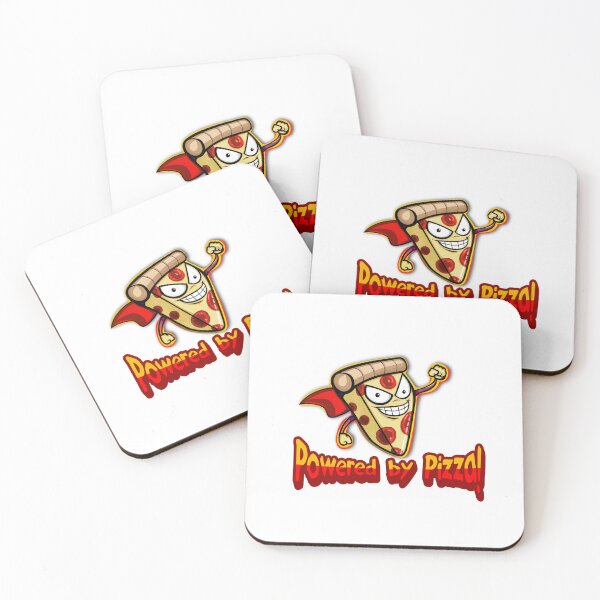 Item preview, Powered by Pizza! designed and sold by Belarte.shop.