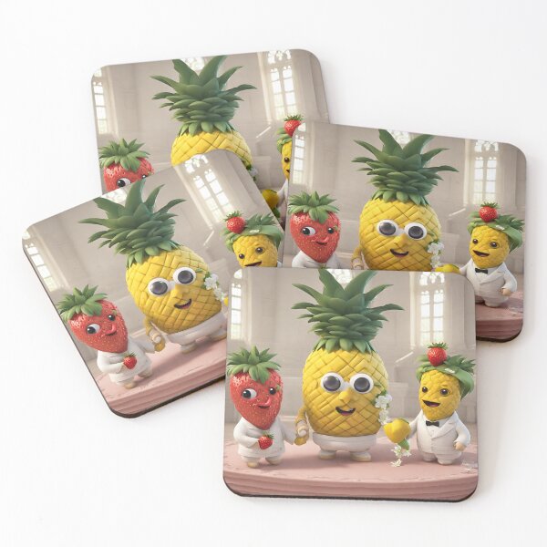 Item preview, Holy Matrimony between Mango and Strawberry designed and sold by tetisola.