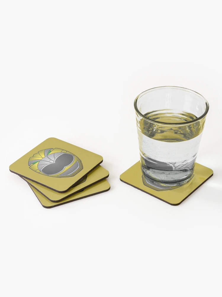 Thumbnail 2 of 5, Coasters (Set of 4), Wildforce Ranger - Yellow designed and sold by KalElsDesigns.
