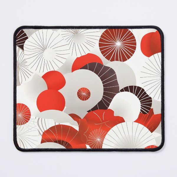 Item preview, Mian Guan – La magia de las flores de fuego rojas y blancas en China designed and sold by TextImageQueens.