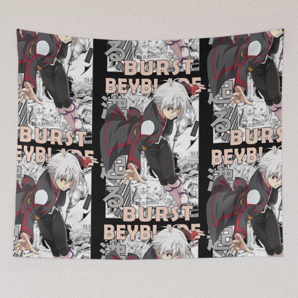 Item preview, Shu Kurenai Beyblade Burst Manga Backdrop Design designed and sold by Wafusaurus.