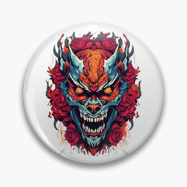 Item preview, Demon with roses designed and sold by Made-by-Gus.