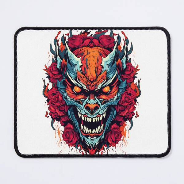 Item preview, Demon with roses designed and sold by Made-by-Gus.