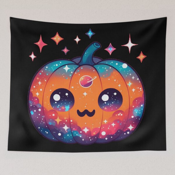 Item preview, Cosmic Halloween Pumpkin designed and sold by Echonn.