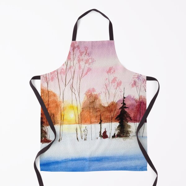 Item preview, Winter Sunset with Trees and Snow designed and sold by tomorrowsart.