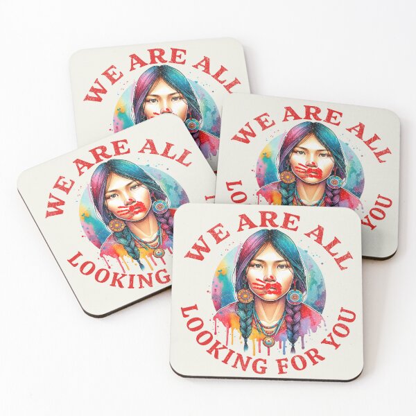 Item preview, MMIW We Are All Looking For You Missing Murdered Indigenous Women designed and sold by MarOlv.