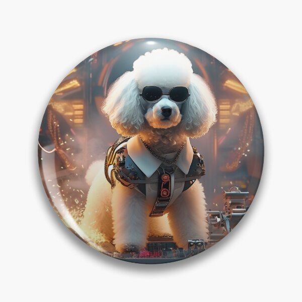 Item preview, Poodle designed and sold by AmazingBackDrop.