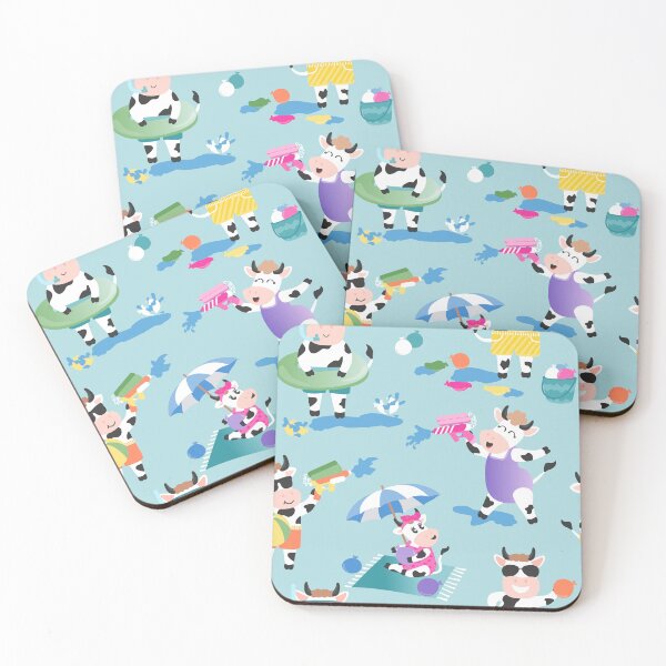 Item preview, Cows On The Beach Summer Silly Summer Vacation designed and sold by SamAnnDesigns.