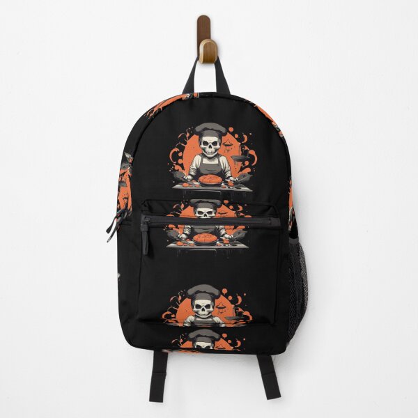 Item preview, scary skull chef  designed and sold by asmaa gamal.