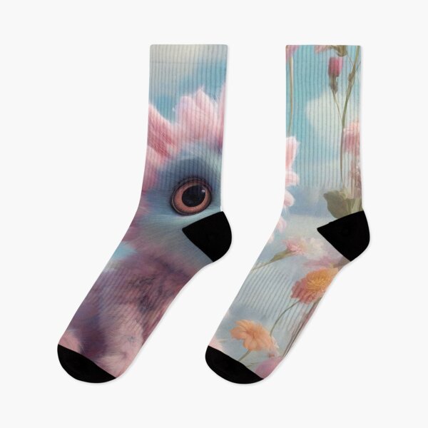 Item preview, Cotton Candy, animal, creature, cute, fluffy, kids, flowers,  designed and sold by Cyber Kids.