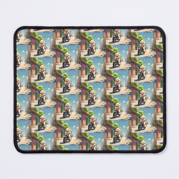 Item preview, Poodle & Motorcycle designed and sold by AmazingBackDrop.