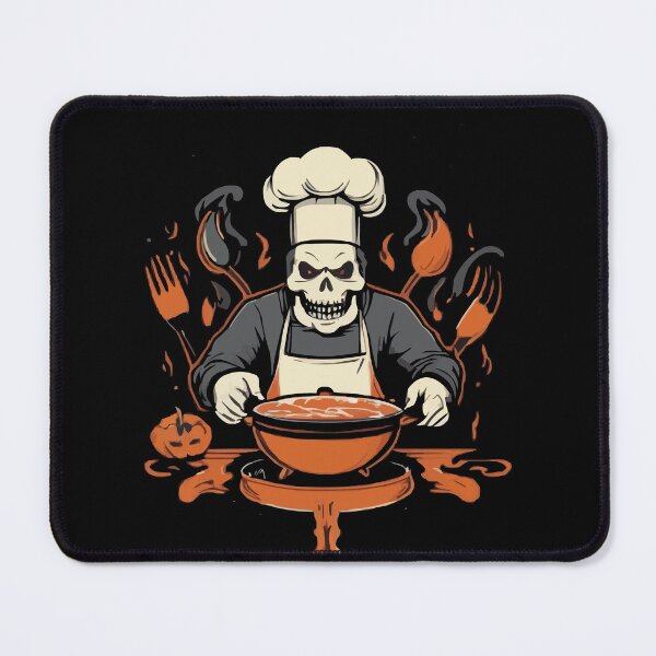 Item preview, scary chef monster designed and sold by asmaa gamal.