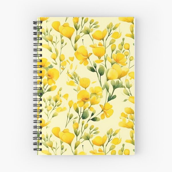 Artikelvorschau, Cottagecore Botanische Blumenkräuter Pflanzen Gelbe gepresste Blumen entworfen und verkauft von fluffstuffgifts.