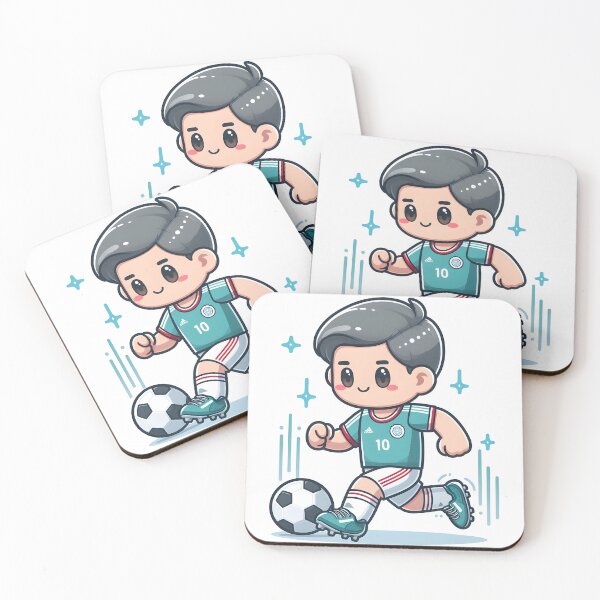 Item preview, Kawaii Athlete: Soccer Jersey And Cleats designed and sold by CanvasCutie.
