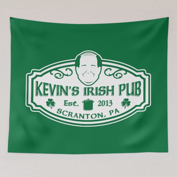 Item preview, Kevin's Irish Pub The Office St. Patrick's Day designed and sold by Digital Spurs.