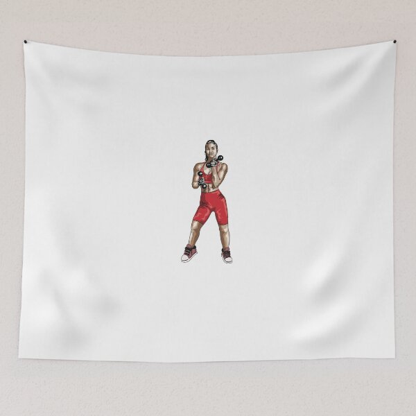 Item preview, "Fitness Warriors; Woman Powering Through" designed and sold by RhonDesign.