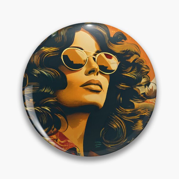 Artikelvorschau, Retro Vintage 70er Jahre Ästhetische Pop Art, Orange Braun #5 entworfen und verkauft von Prints and Lifestyle.