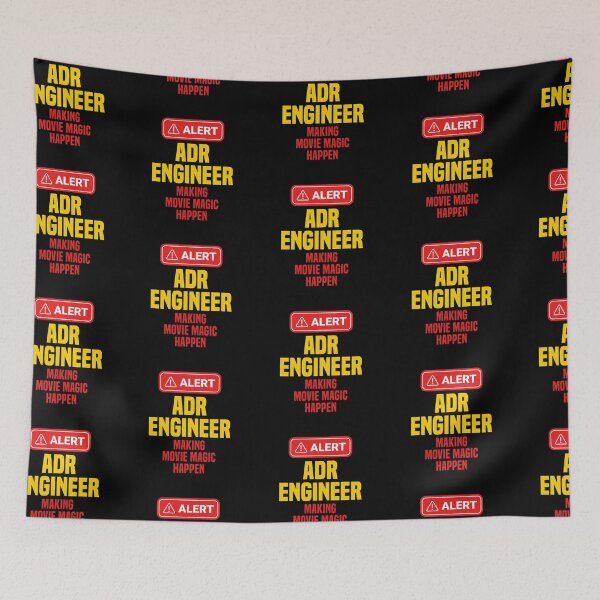Item preview, ADR Engineer Making Movie Magic Happen designed and sold by NermilioDesigns.