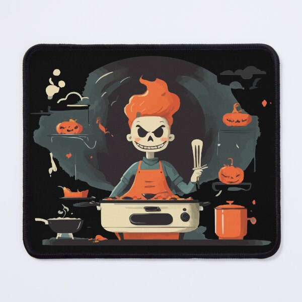 Item preview, scary chef art designed and sold by asmaa gamal.