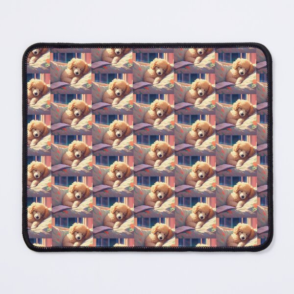 Item preview, Poodle & Sleeping designed and sold by AmazingBackDrop.