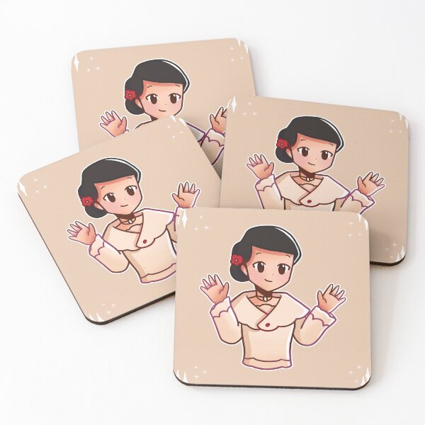 Item preview, Filipino Girl Wearing Baro't Saya designed and sold by franzieart.