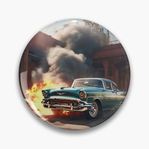Item preview, CLASSIC CAR 1957 CB designed and sold by AmazingBackDrop.