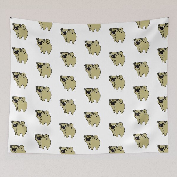 Item preview, pug designed and sold by PowesomePets.